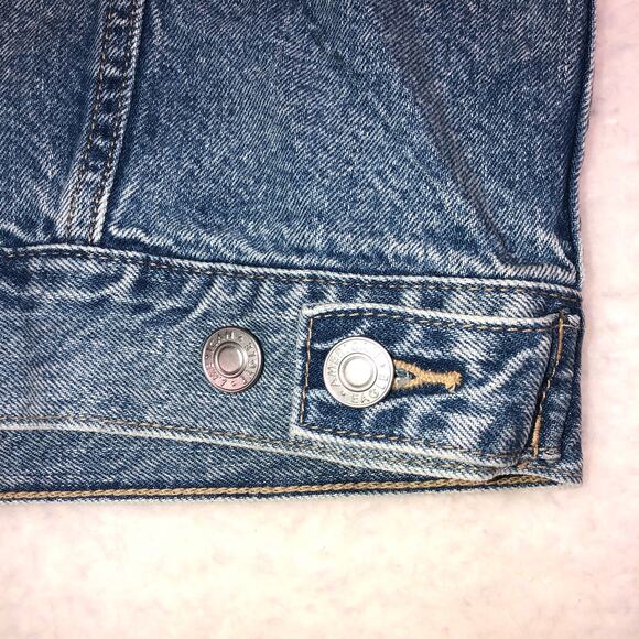 American Eagle Denim Jean Jacket Medium - Picture 4 of 9